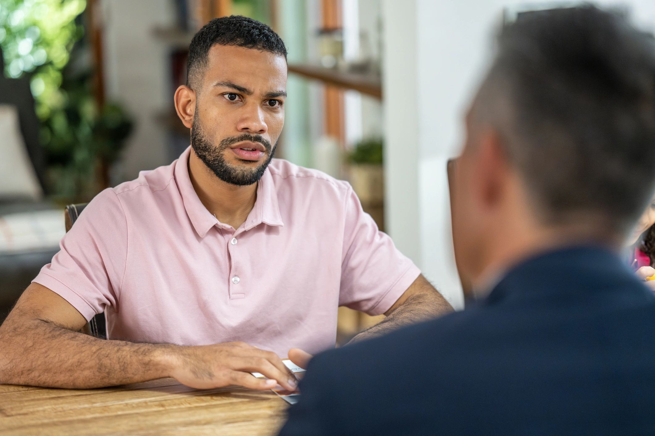 Professional discussion suitable for speaking and media engagements