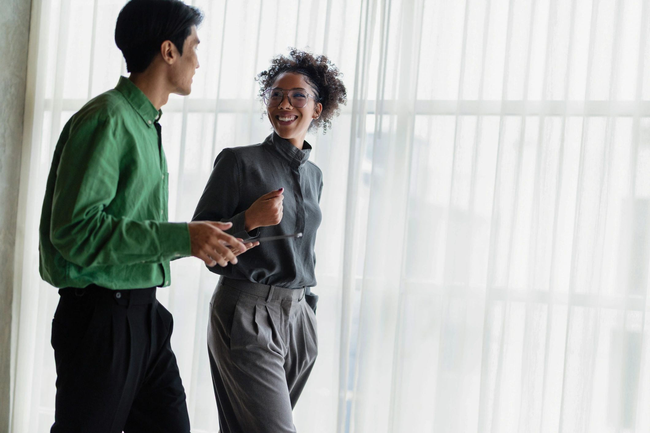 Professional collaboration between advisor and business owner